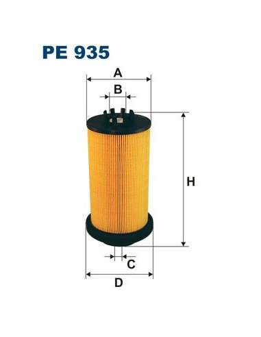 Filtro combustible Filtron PE 935 - FILTRO DE COMBUSTIBLE FILTRON