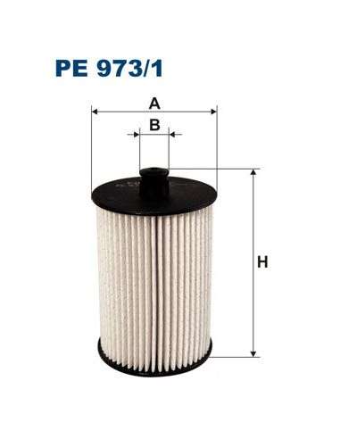 Filtro combustible Filtron PE 973/1 - FILTRO DE COMBUSTIBLE FILTRON