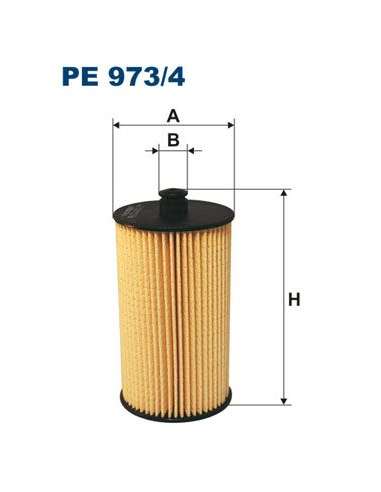 Filtro combustible Filtron PE 973/4 - FILTRO DE COMBUSTIBLE FILTRON