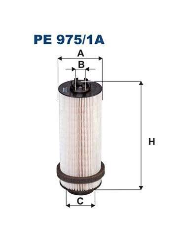 Filtro combustible Filtron PE 975/1A - FILTRO COMBUSTIBLE FILTRON
