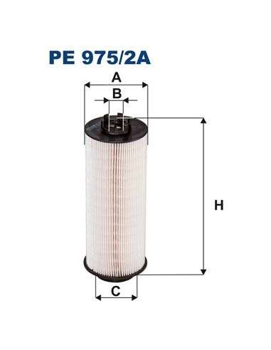 Filtro combustible Filtron PE 975/2A - FILTRO COMBUSTIBLE FILTRON