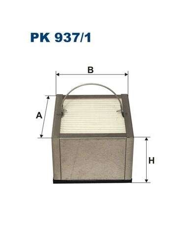 Filtro combustible Filtron PK 937/1 - FILTRO DE COMBUSTIBLE FILTRON