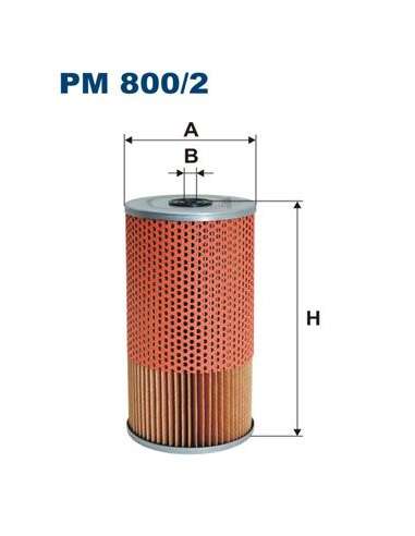 Filtro combustible Filtron PM 800/2 - FILTRO DE COMBUSTIBLE FILTRON