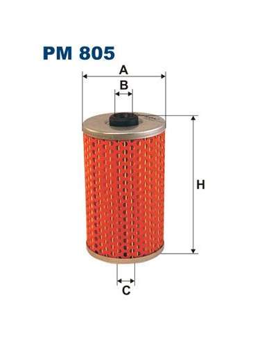 Filtro combustible Filtron PM 805 - FILTRO DE COMBUSTIBLE FILTRON