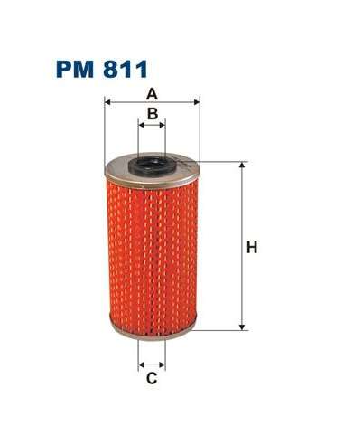 Filtro combustible Filtron PM 811 - FILTRO DE COMBUSTIBLE FILTRON