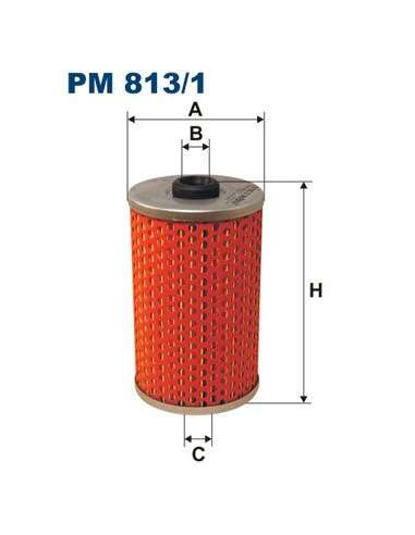 Filtro combustible Filtron PM 813/1 - FILTRO DE COMBUSTIBLE FILTRON