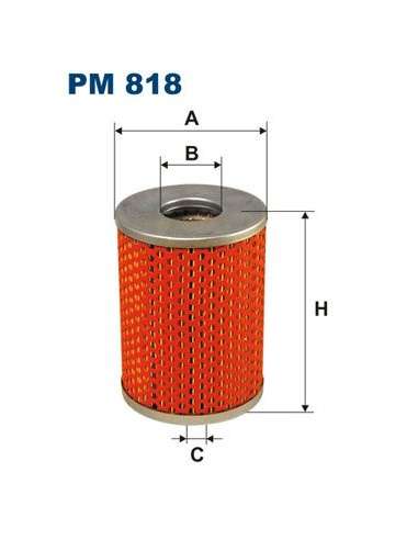 Filtro combustible Filtron PM 818 - FILTRO DE COMBUSTIBLE FILTRON