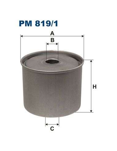 Filtro combustible Filtron PM 819/1 - FILTRO DE COMBUSTIBLE FILTRON