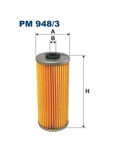 Filtro combustible Filtron PM 948/3 - FILTRO DE COMBUSTIBLE FILTRON