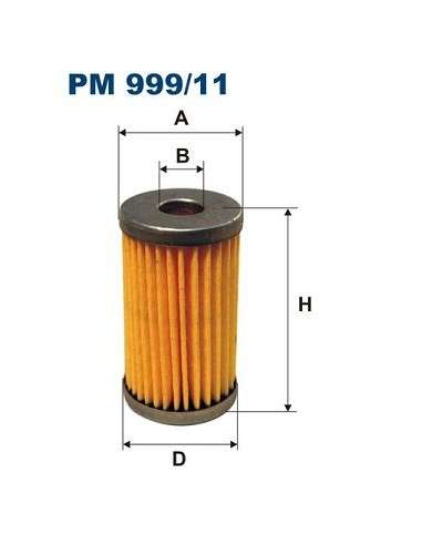 Filtro combustible Filtron PM 999/11 - FILTRO DE COMBUSTIBLE FILTRON