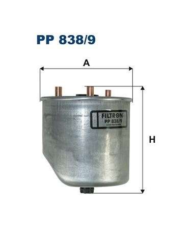 Filtro combustible Filtron PP 838/9 - FILTRO DE COMBUSTIBLE FILTRON