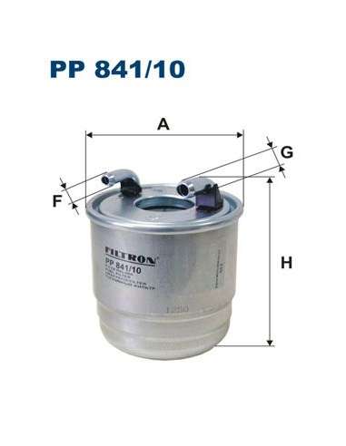 Filtro combustible Filtron PP 841/10 - FILTRO DE COMBUSTIBLE FILTRON