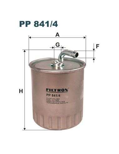 Filtro combustible Filtron PP 841/4 - FILTRO DE COMBUSTIBLE FILTRON