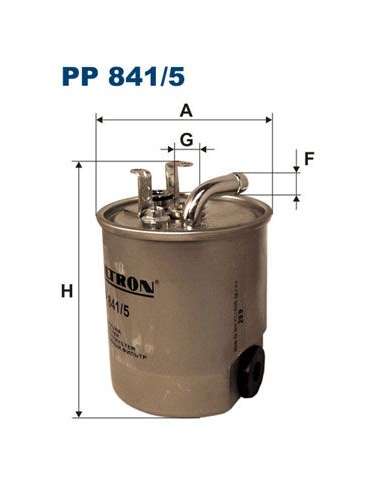 Filtro combustible Filtron PP 841/5 - FILTRO DE COMBUSTIBLE FILTRON