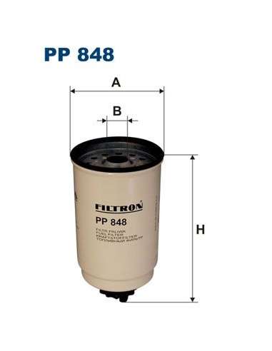 Filtro combustible Filtron PP 848 - FILTRO DE COMBUSTIBLE FILTRON