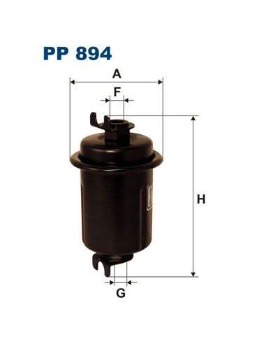 Filtro combustible Filtron PP 894 - FILTRO COMBUSTIBLE FILTRON