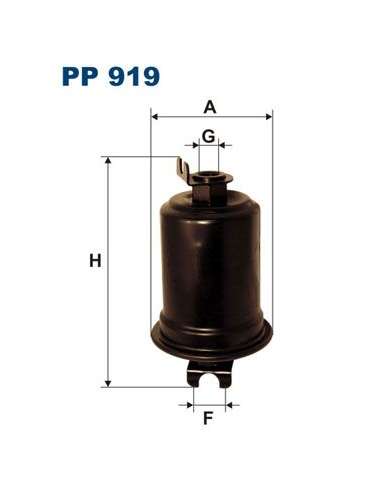 Filtro combustible Filtron PP 919 - FILTRO COMBUSTIBLE FILTRON