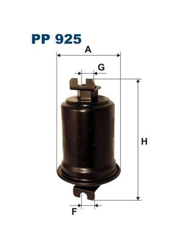 Filtro combustible Filtron PP 925 - FILTRO DE COMBUSTIBLE FILTRON