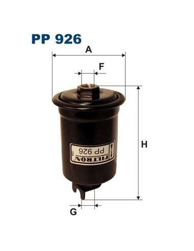 Filtro combustible Filtron PP 926 - FILTRO DE COMBUSTIBLE FILTRON