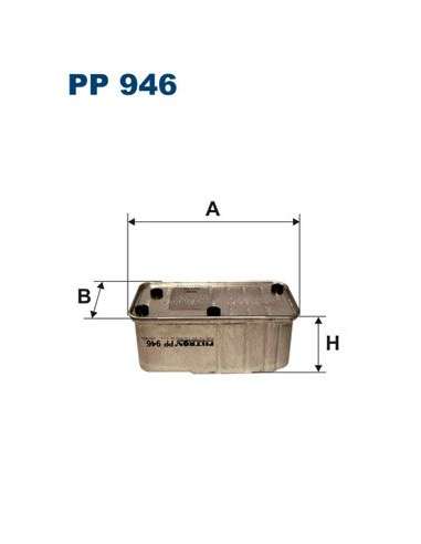 Filtro combustible Filtron PP 946 - FILTRO DE COMBUSTIBLE FILTRON