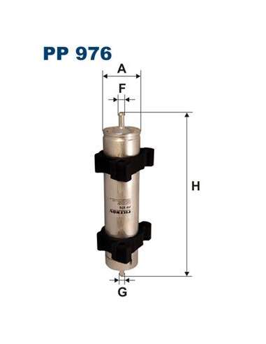 Filtro combustible Filtron PP 976 - FILTRO DE COMBUSTIBLE FILTRON