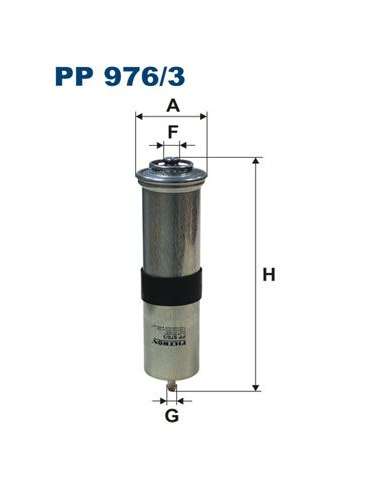 Filtro combustible Filtron PP 976/3 - FILTRO DE COMBUSTIBLE FILTRON
