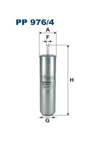 Filtro combustible Filtron PP 976/4 - FILTRO DE COMBUSTIBLE FILTRON