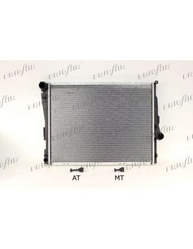 Radiador, refrigeración del motor Frig Air 0102.3073 - RAD. BMW E46  318i NO A/C 98+ DIEDERICHS Climate