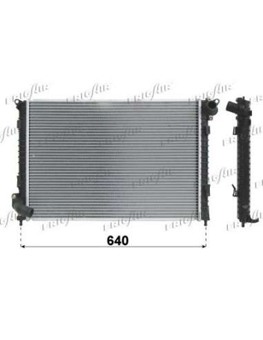 Radiador, refrigeración del motor Frig Air 0102.3122 - RAD. MINI COOPER 01+ DIEDERICHS Climate