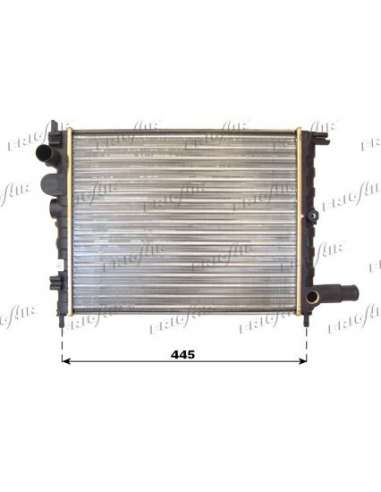Radiador, refrigeración del motor Frig Air 0103.2017 - RAD. CITROEN AX II 1.4 D 92+ DIEDERICHS Climate