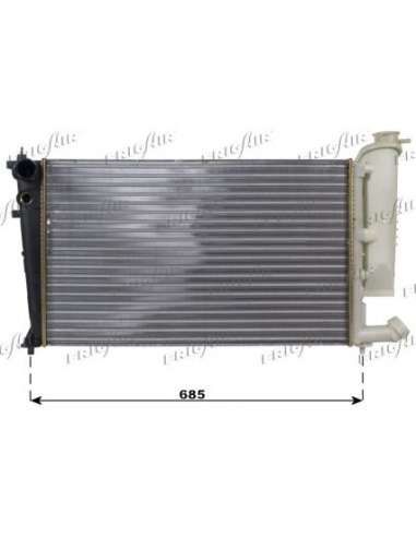Radiador, refrigeración del motor Frig Air 0103.3020 - RAD. CITROEN ZX 1.1 - 1.4 A/C DIEDERICHS Climate