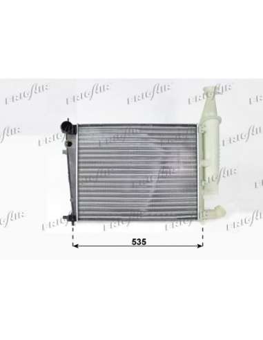 Radiador, refrigeración del motor Frig Air 0103.3036 - RAD. CITROEN BERLINGO PEUGEOT PARTN ER 1.1 DIEDERICHS Climate