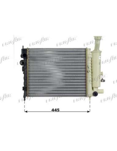 Radiador, refrigeración del motor Frig Air 0103.3039 - RAD. CITROEN AX II 1.0-1.1-1.4 91+ DIEDERICHS Climate