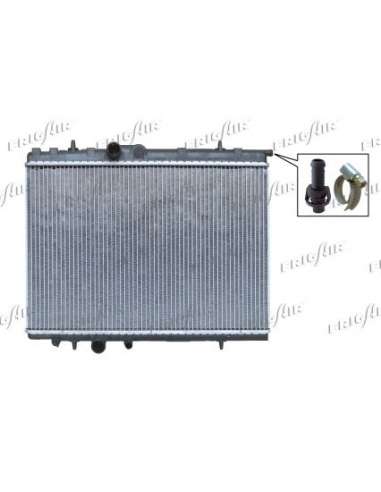 Radiador, refrigeración del motor Frig Air 0103.3058 - RAD. CITROEN XSARA - PEUGEOT 307 1. 6-2.0 AT A/C DIEDERICHS Climate