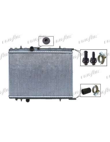 Radiador, refrigeración del motor Frig Air 0103.3062 - RAD. CITROEN-PEUGEOT MT UNIVERSAL DIEDERICHS Climate