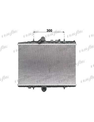 Radiador, refrigeración del motor Frig Air 0103.3081 - RAD. CITR.C5 01+ 2.0-2.2 HDI - PEUG .607 2.2 HDI MT DIEDERICHS Cl...