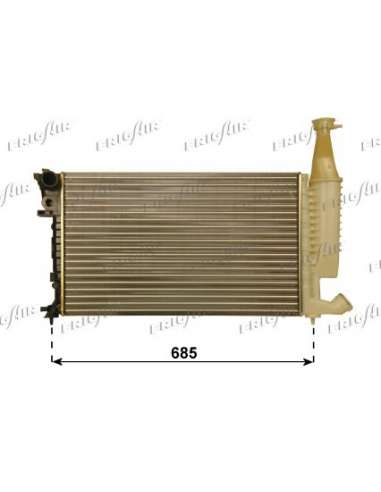 Radiador, refrigeración del motor Frig Air 0103.3094 - RAD. CITROEN BERLINGO-PEUGEUT RANCH 1.4-1.6-1.8 DIEDERICHS Climate