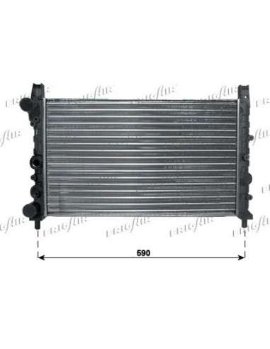 Radiador, refrigeración del motor Frig Air 0104.2025 - RAD. FIAT UNO DIESEL. T/I.E DIEDERICHS Climate