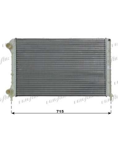 Radiador, refrigeración del motor Frig Air 0104.3104 - RAD. ECO - FIAT DOBLO