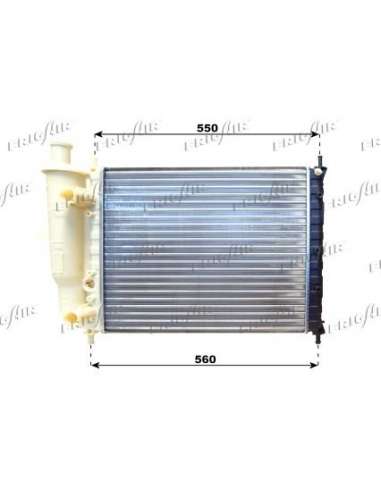Radiador, refrigeración del motor Frig Air 0104.3124 - RAD. FIAT BRAVO BRAVA MAREA 1.6i 12 -16v NO A/C