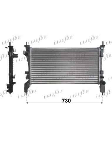 Radiador, refrigeración del motor Frig Air 0104.3154 - RAD. CITR.NEMO-FIAT FIORINO-PEUG.BI PPER D NO AC