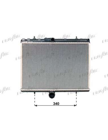 Radiador, refrigeración del motor Frig Air 0104.3167 - RAD. FIAT SCUDO - PSA C8-JUMPY 1.6- 2.0 D 06+