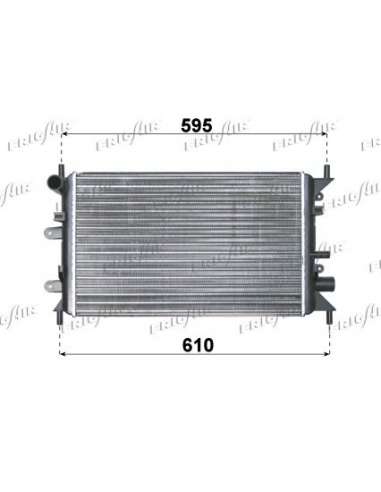 Radiador, refrigeración del motor Frig Air 0105.2035 - RAD. FORD ESCORT MK5/ORION 1.4-1.6 90+