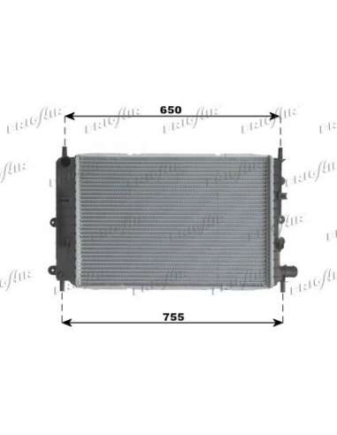 Radiador, refrigeración del motor Frig Air 0105.3041 - RAD. FORD ESCORT/ORION MK3 1.8D  A/ C