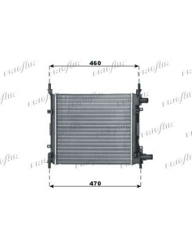 Radiador, refrigeración del motor Frig Air 0105.3054 - RAD. FORD KA 97+