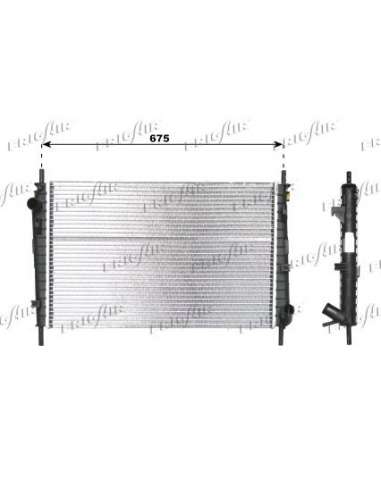Radiador, refrigeración del motor Frig Air 0105.3074 - RAD. FORD MONDEO III 1.8-2.0 00+ A/ C