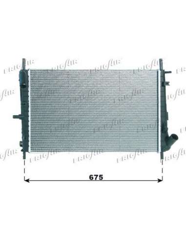 Radiador, refrigeración del motor Frig Air 0105.3076 - RAD. FORD MONDEO III 2.0D 00+ A/C