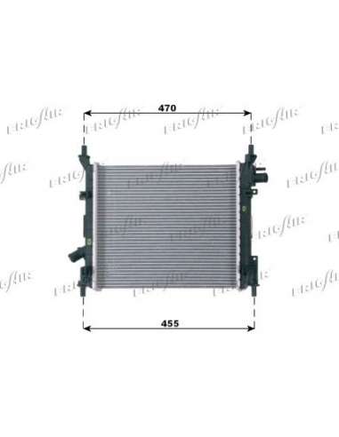 Radiador, refrigeración del motor Frig Air 0105.3078 - RAD. FORD KA 1.3 EFI 12/02+ NO A/C