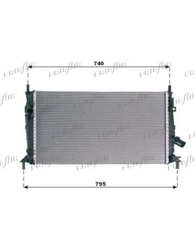 Radiador, refrigeración del motor Frig Air 0105.3081 - RAD. FORD FOCUS C-MAX/MAZDA 3/VOLVO S40-V50 D