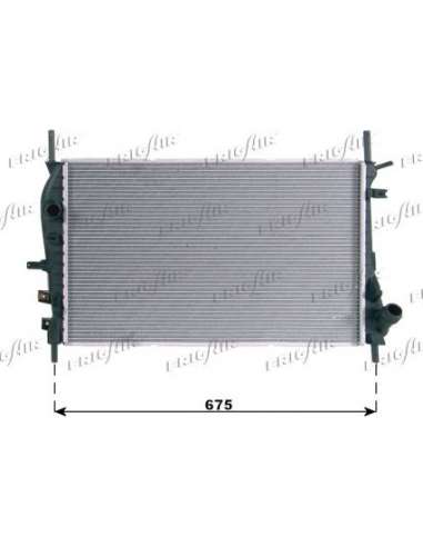 Radiador, refrigeración del motor Frig Air 0105.3086 - RAD. FORD  MONDEO III  2.0 TDDI DIE SEL 05/02+